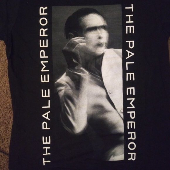 Marilyn Manson The Pale Emperor T-Shirt (Size Medium) Hot Topic NEW - Picture 1 of 4